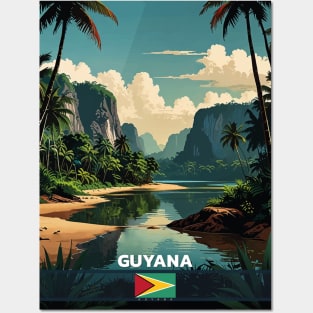 Guyana Travel Posters and Art